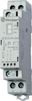 Контактор модульный 2NO 25А AgSnO2 24В АС/DC 17.5мм IP20 опции: мех. индикатор + LED FINDER 223200244320