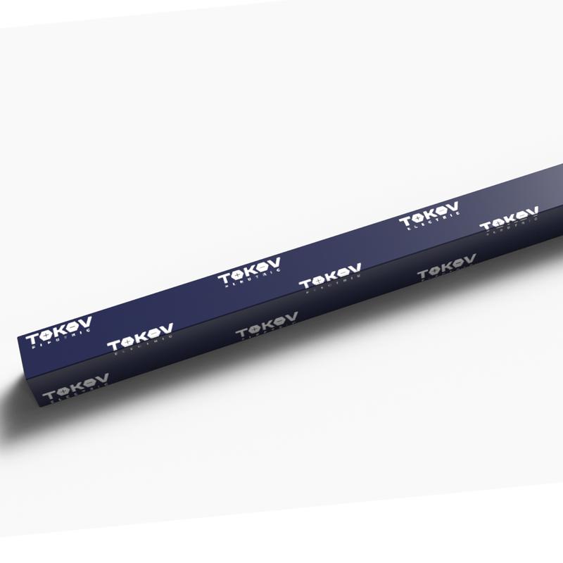 Кабель-канал 12х12 L2000 пластик бел. TOKOV ELECTRIC TKE-KK-12-12-2000-WH