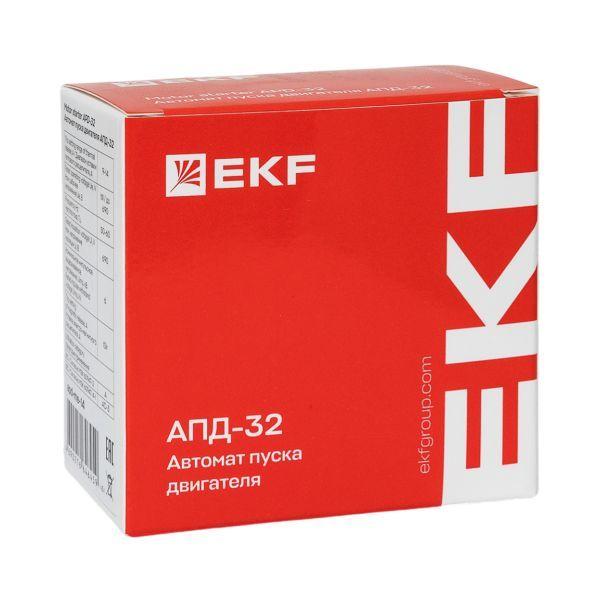 Выключатель автоматический для защиты двигателя АПД-32 0.25-0.4А EKF apd-me-0.4